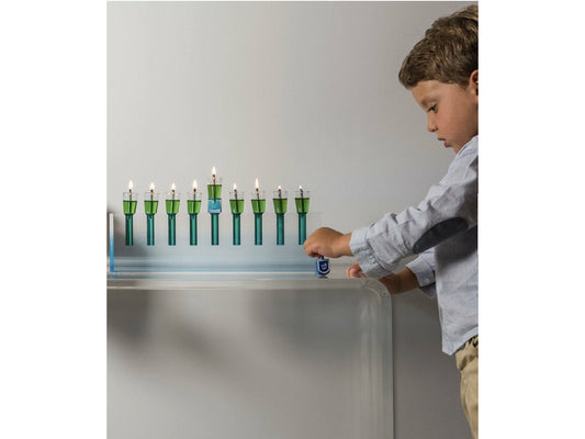 Acrylic Oil Menorah