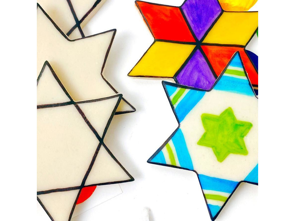 Paint Your Own Stars of Davids