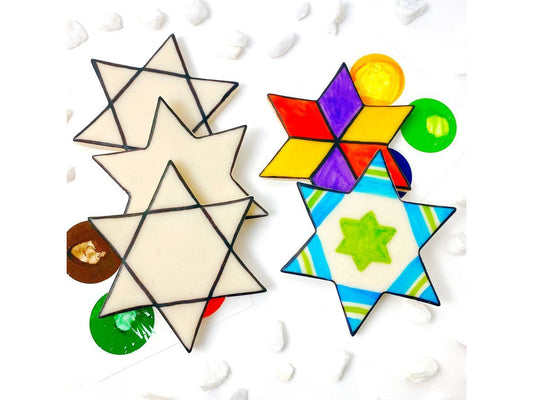 Paint Your Own Stars of Davids