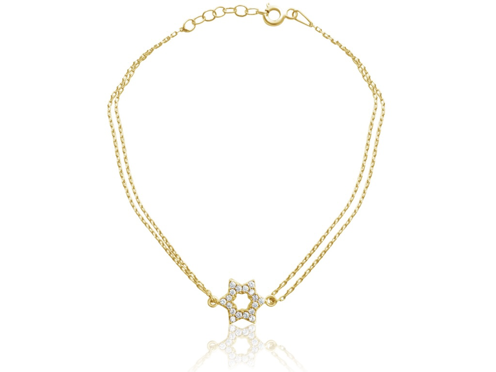 Jewish Star of David Bracelet