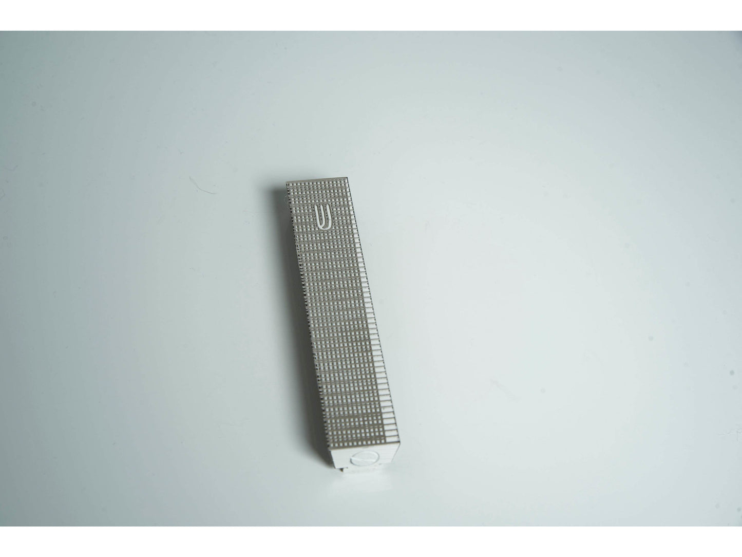 Skyscraper Mezuzah in silver