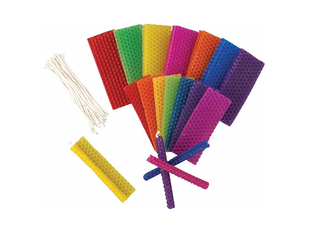 Design Your Own Chanukah Beeswax Candles Kit