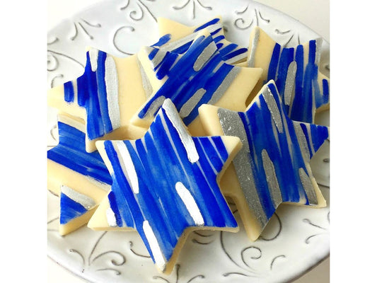 Star of David Marzipan Treats