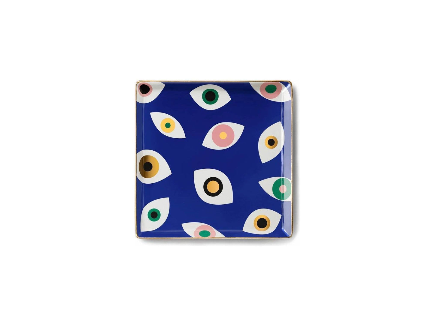 Evil Eye Porcelain Plate
