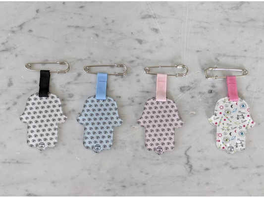 Acrylic Hamsa Stroller Pin