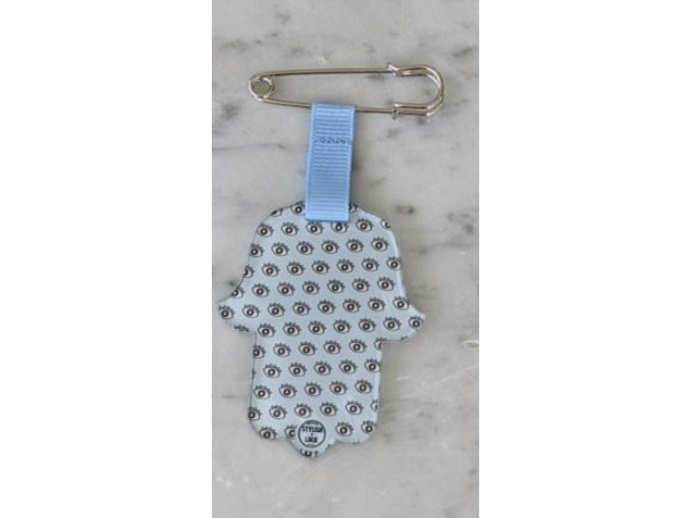 Acrylic Hamsa Stroller Pin