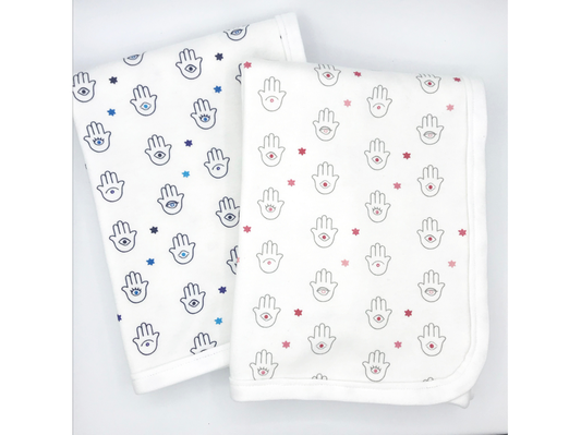 Hamsa Baby Blanket