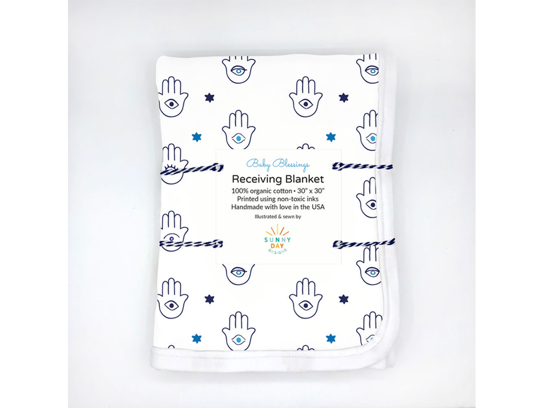 Hamsa Baby Blanket
