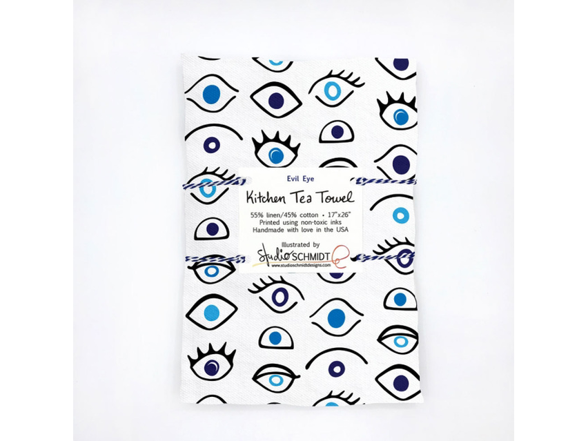 Evil Eye Kitchen Towel