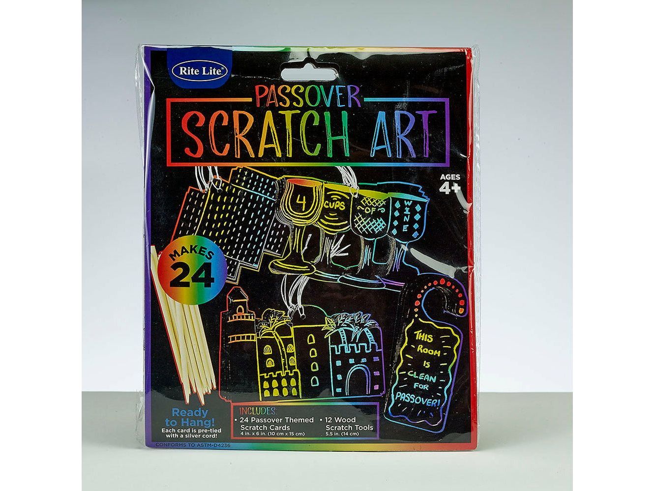 Scratch Art for Passover