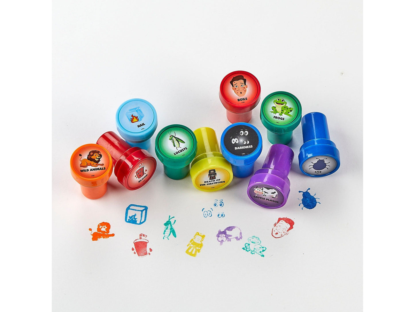 Passover 10 Plagues Stampers Kit
