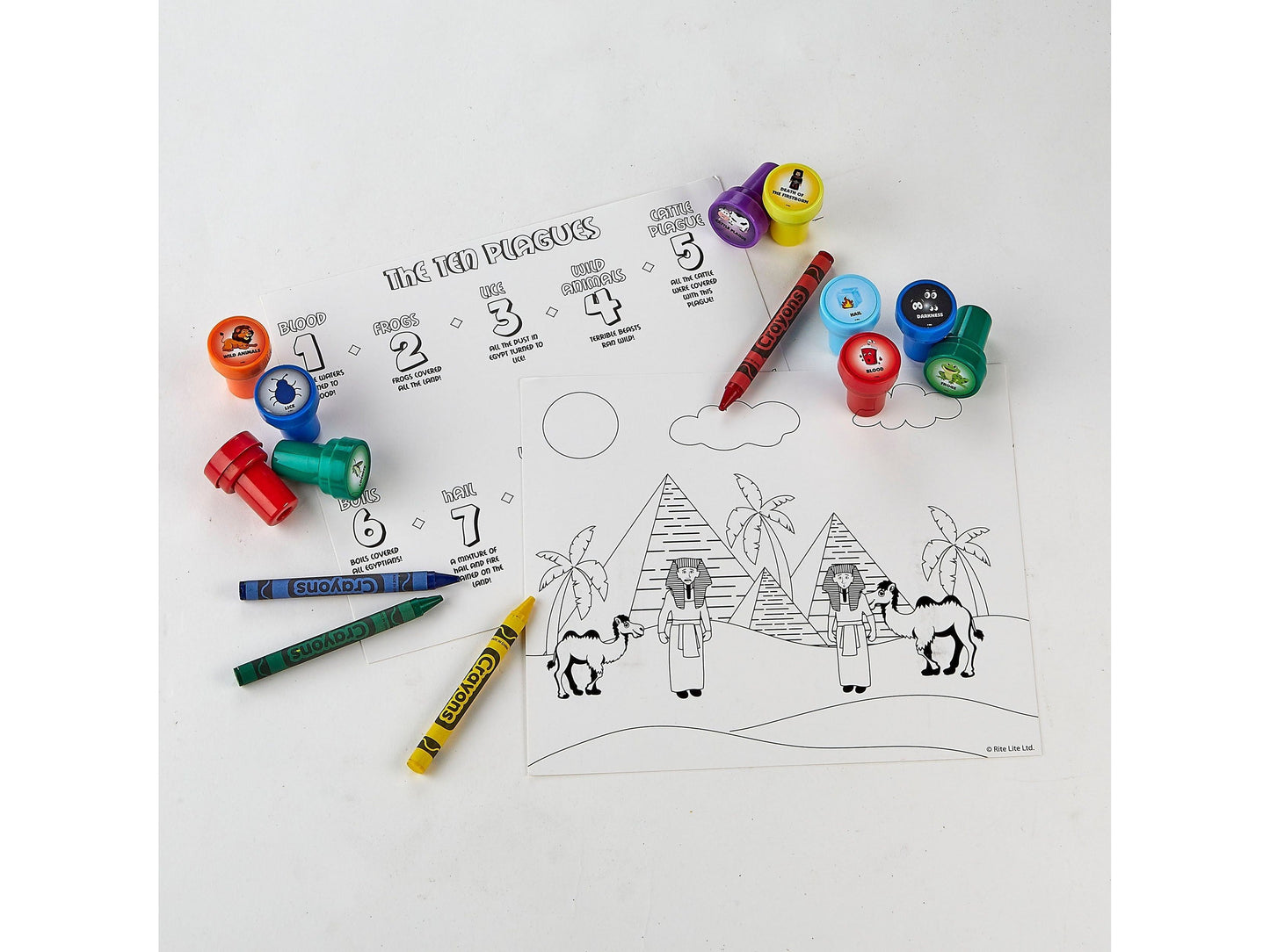 Passover 10 Plagues Stampers Kit
