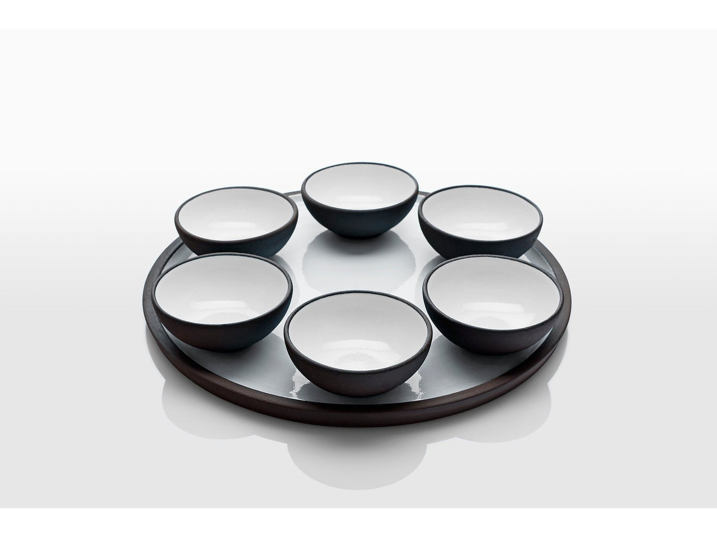 Monochrome Passover Seder Plates