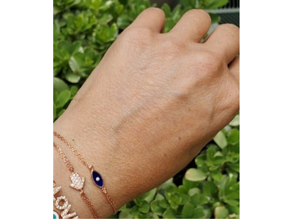 Evil eye dainty bracelet