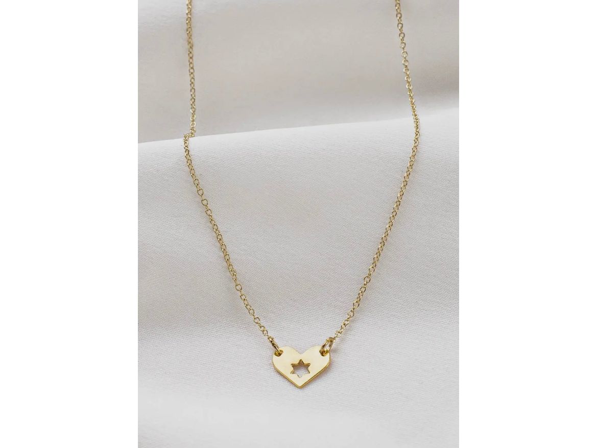 Israel at Heart Necklace - Child