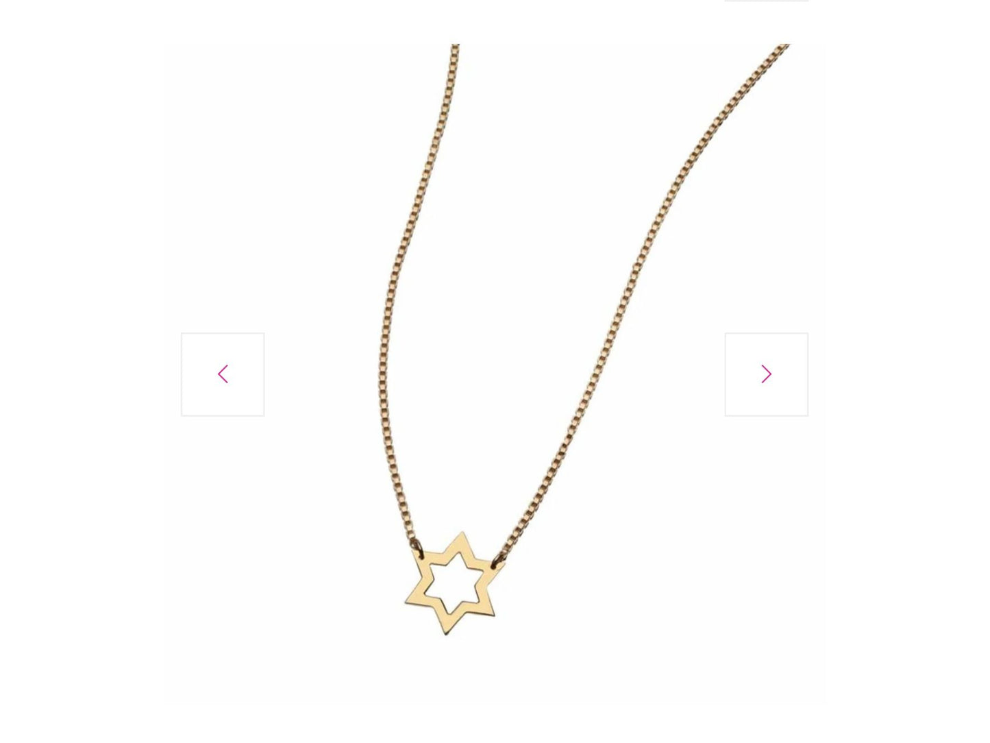 Estelle Star of David Necklace