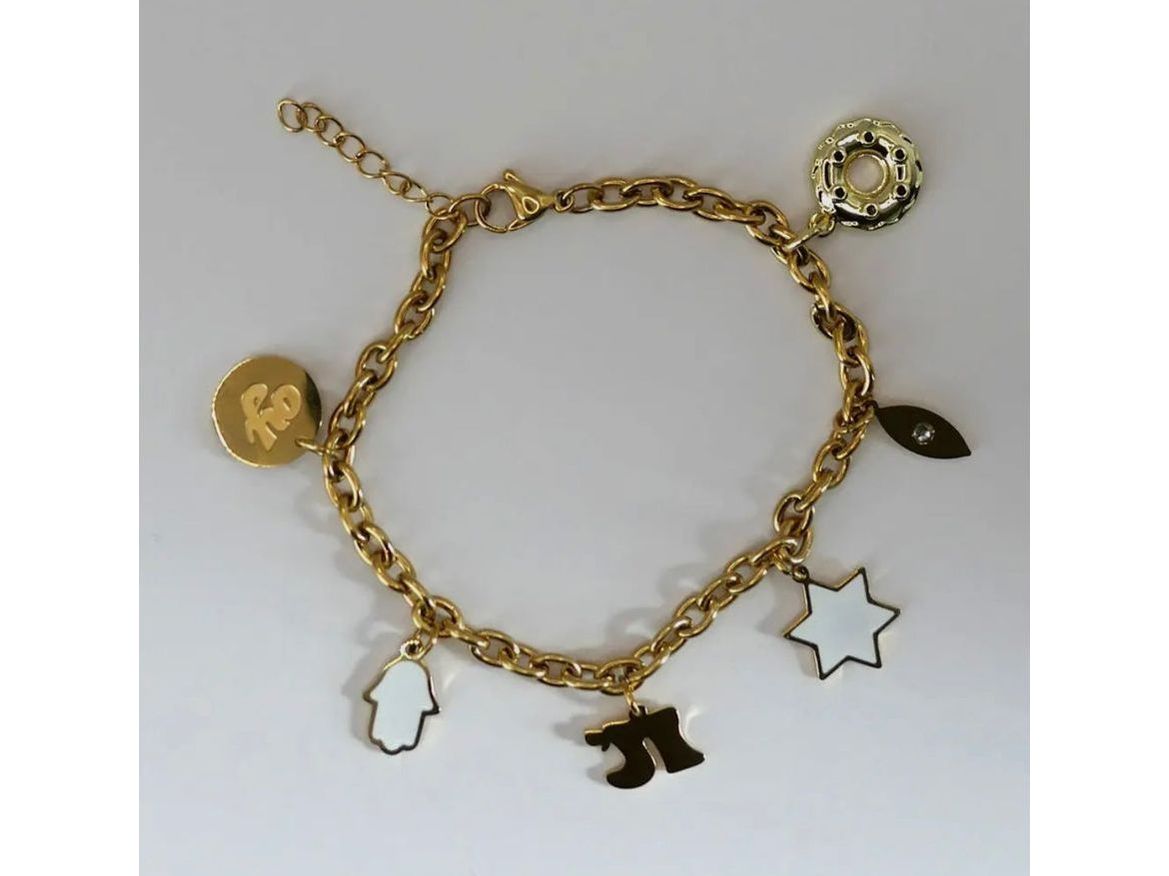 Jewish charm bracelet