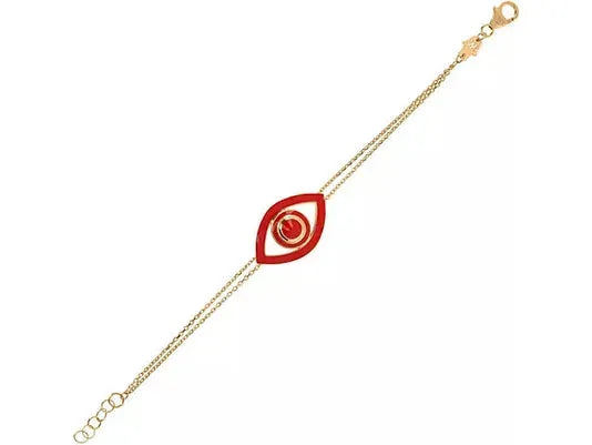 Enamel Eye Bracelet - Large