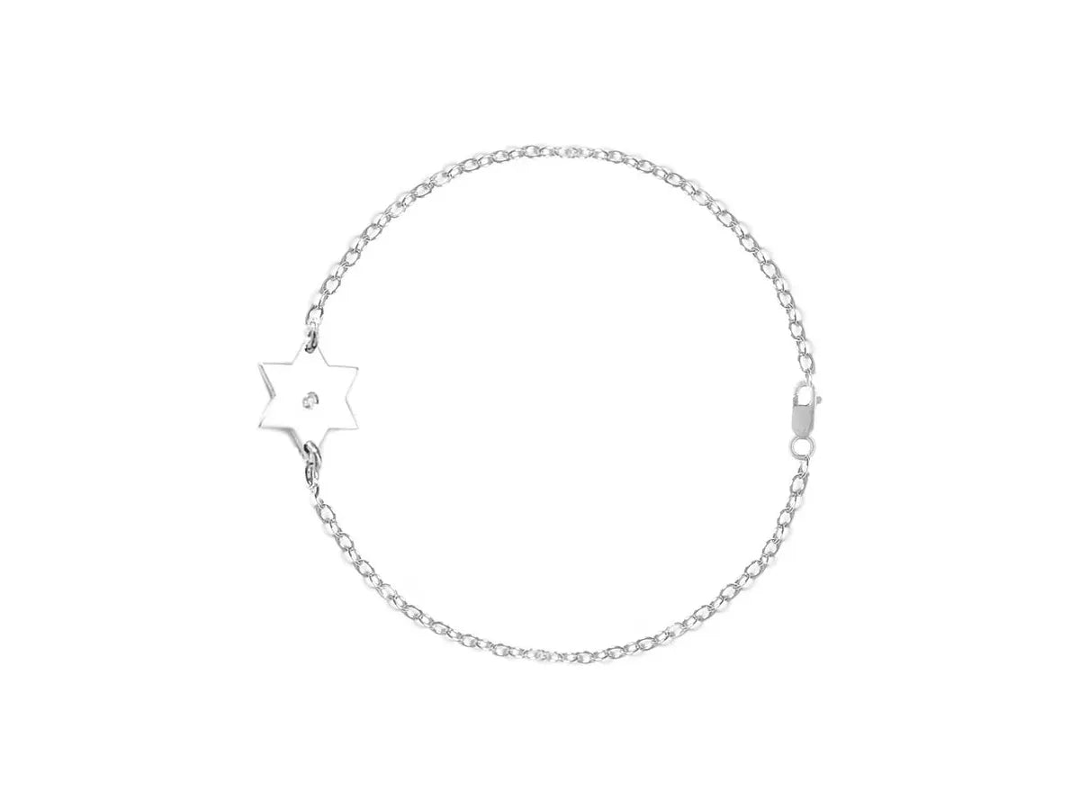 Star of David Diamond Bracelet/Anklet