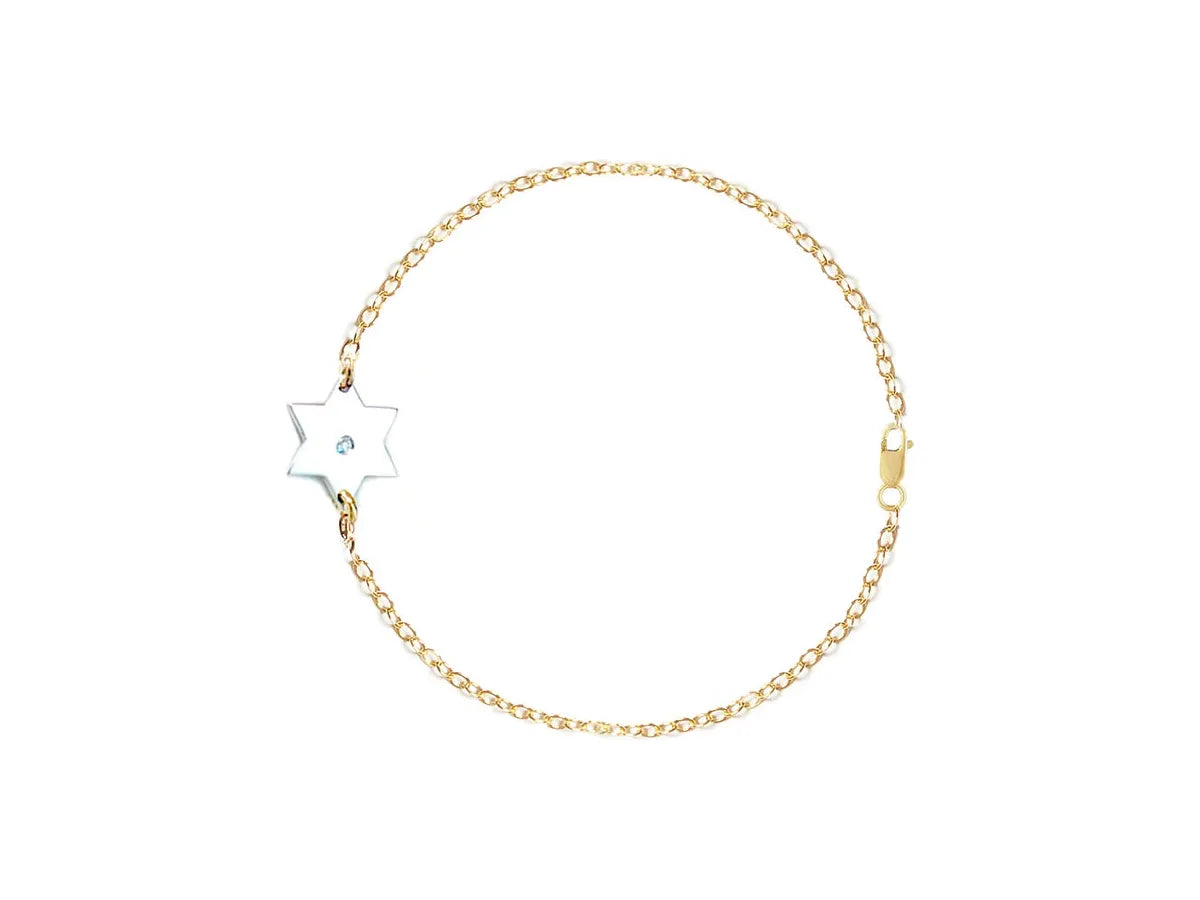 Star of David Diamond Bracelet/Anklet