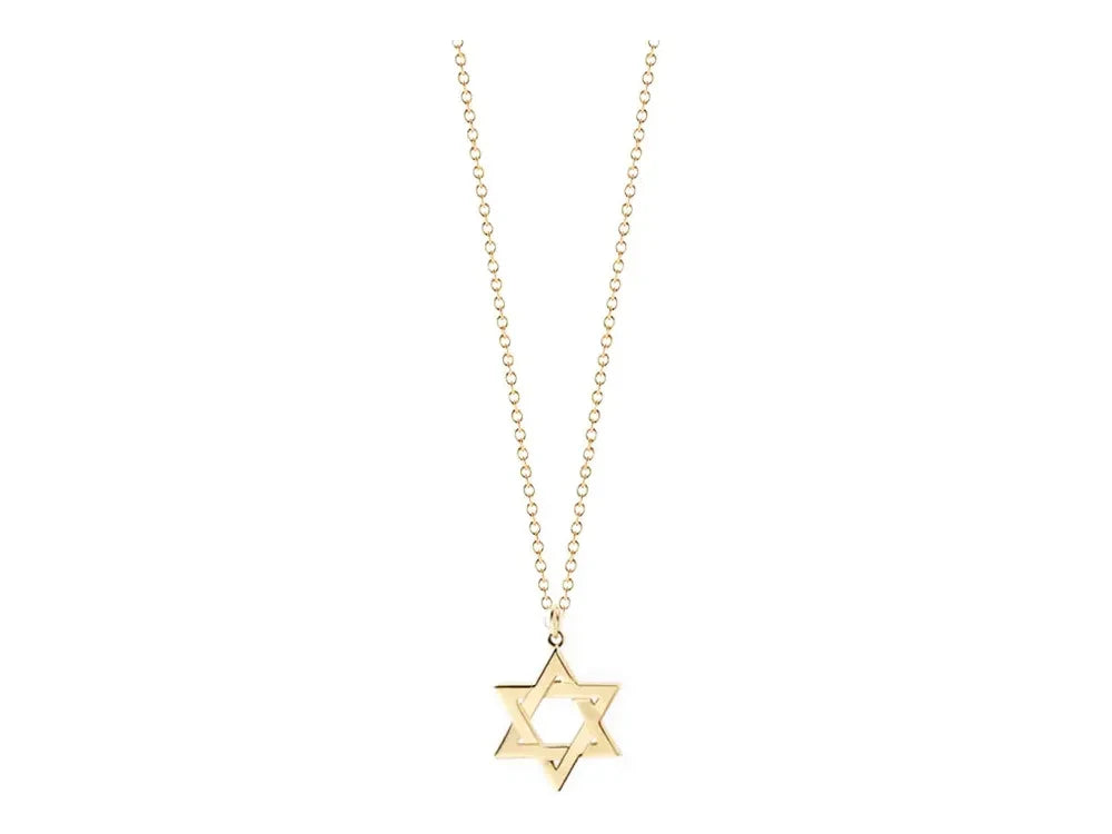 Jordan Star of David Necklace