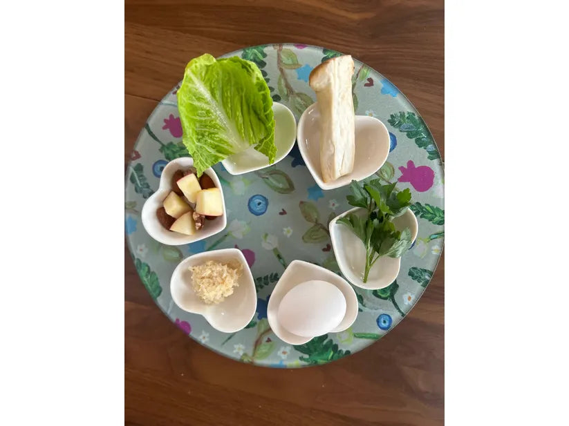 My Secret Garden Seder Plate