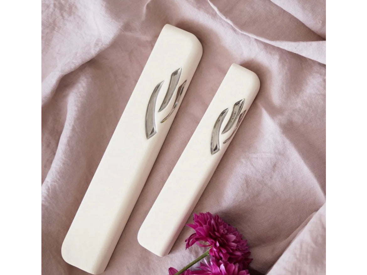 Yahalomis Ceramic Mezuzah Case