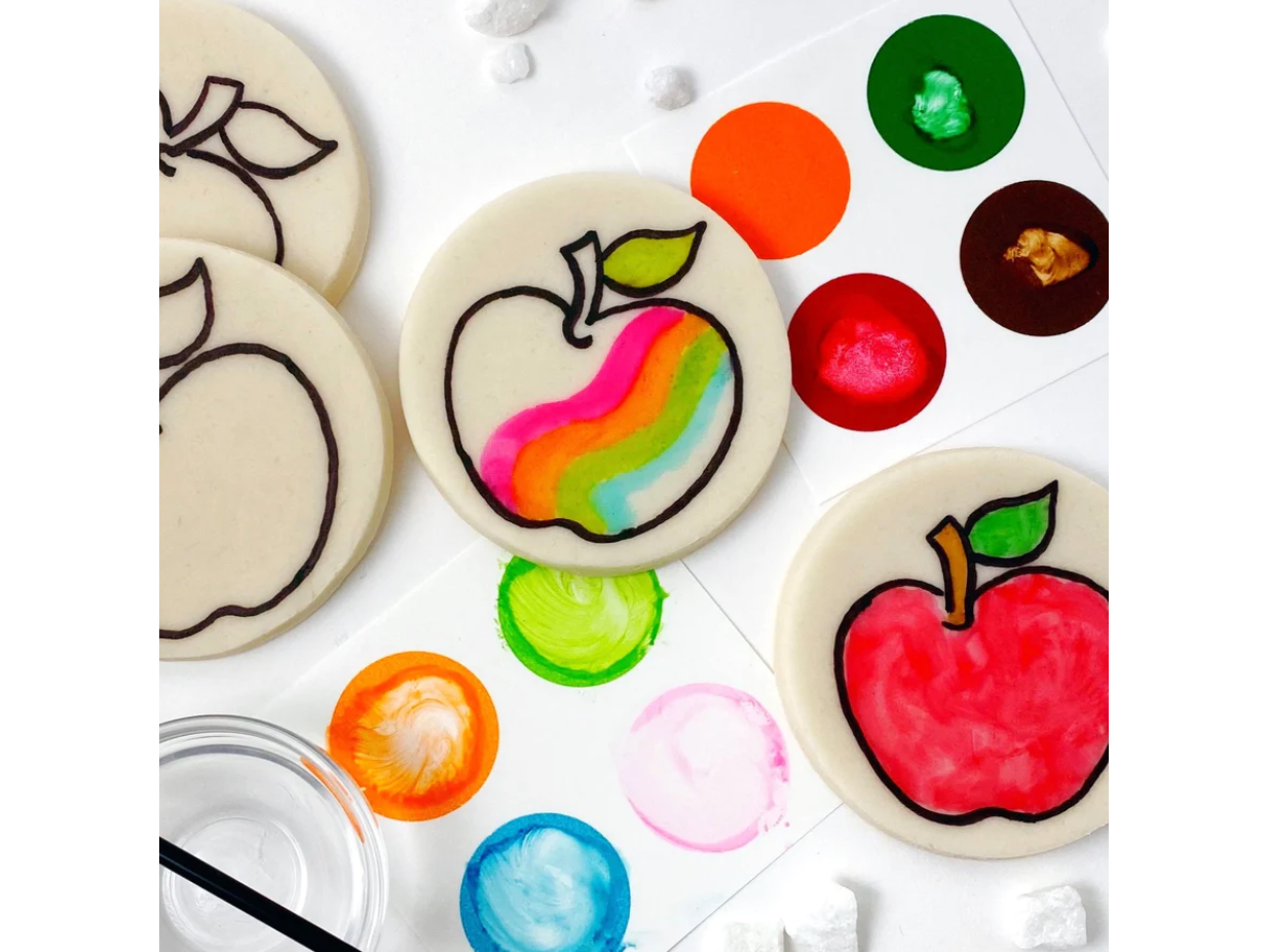 Paint Your Own Marzipan Apples