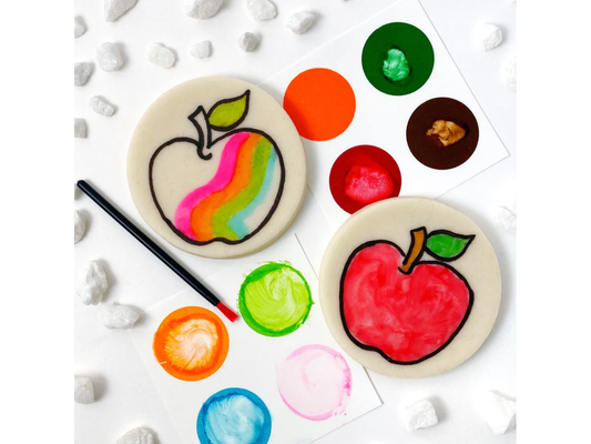 Paint Your Own Marzipan Apples