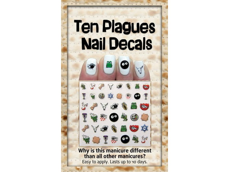 Ten Plagues Nail Decals