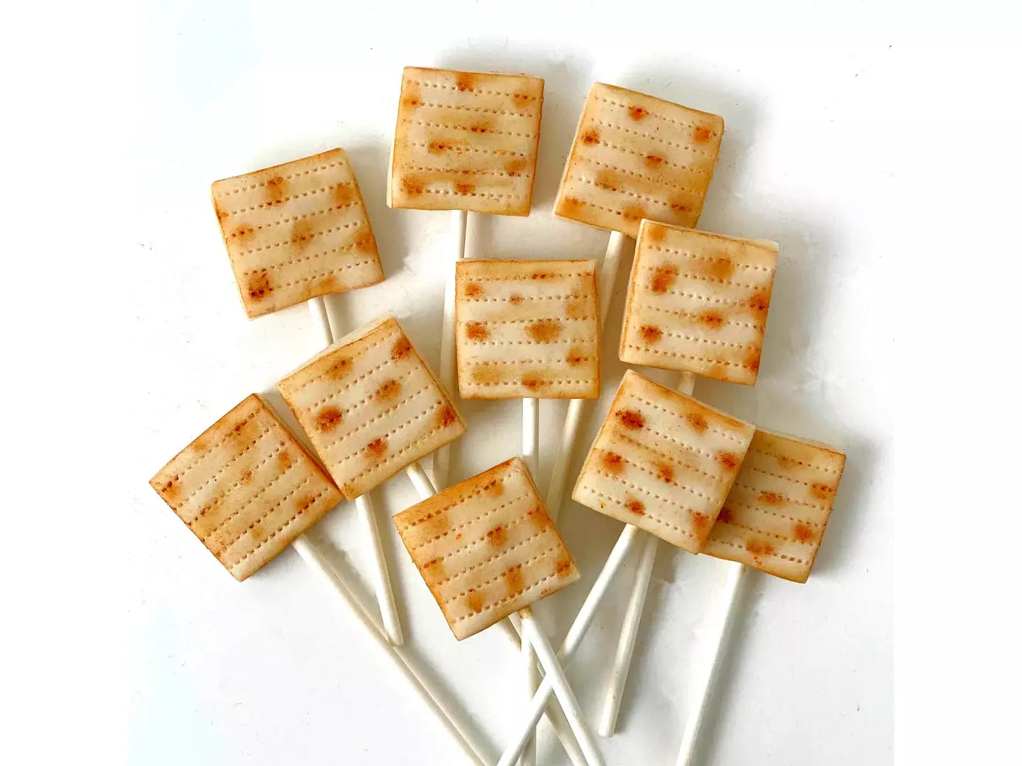 Passover Matzoh Lollipops - Set of 10