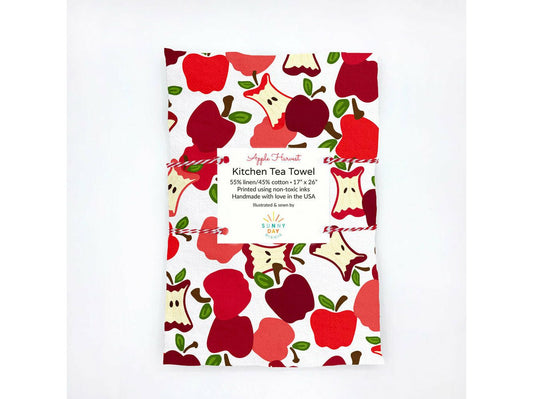 Apples Tea Towel