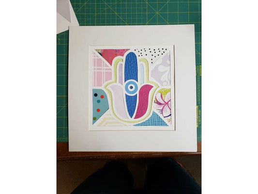 Hamsa Papercutting Art Kit