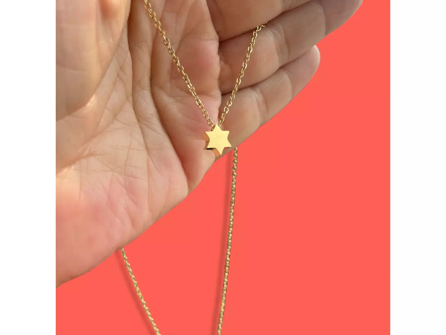 Mini Magen (Star of David) Necklace