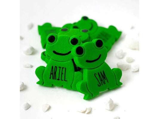 Passover Marzipan Personalized Frogs