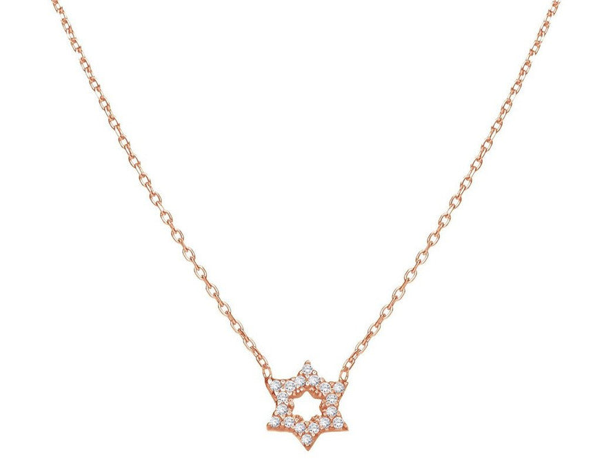 Sparkling Star of David Necklace / Gift Set